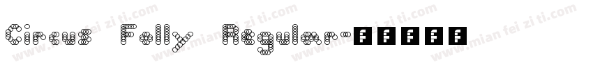 Circus Folly Regular字体转换